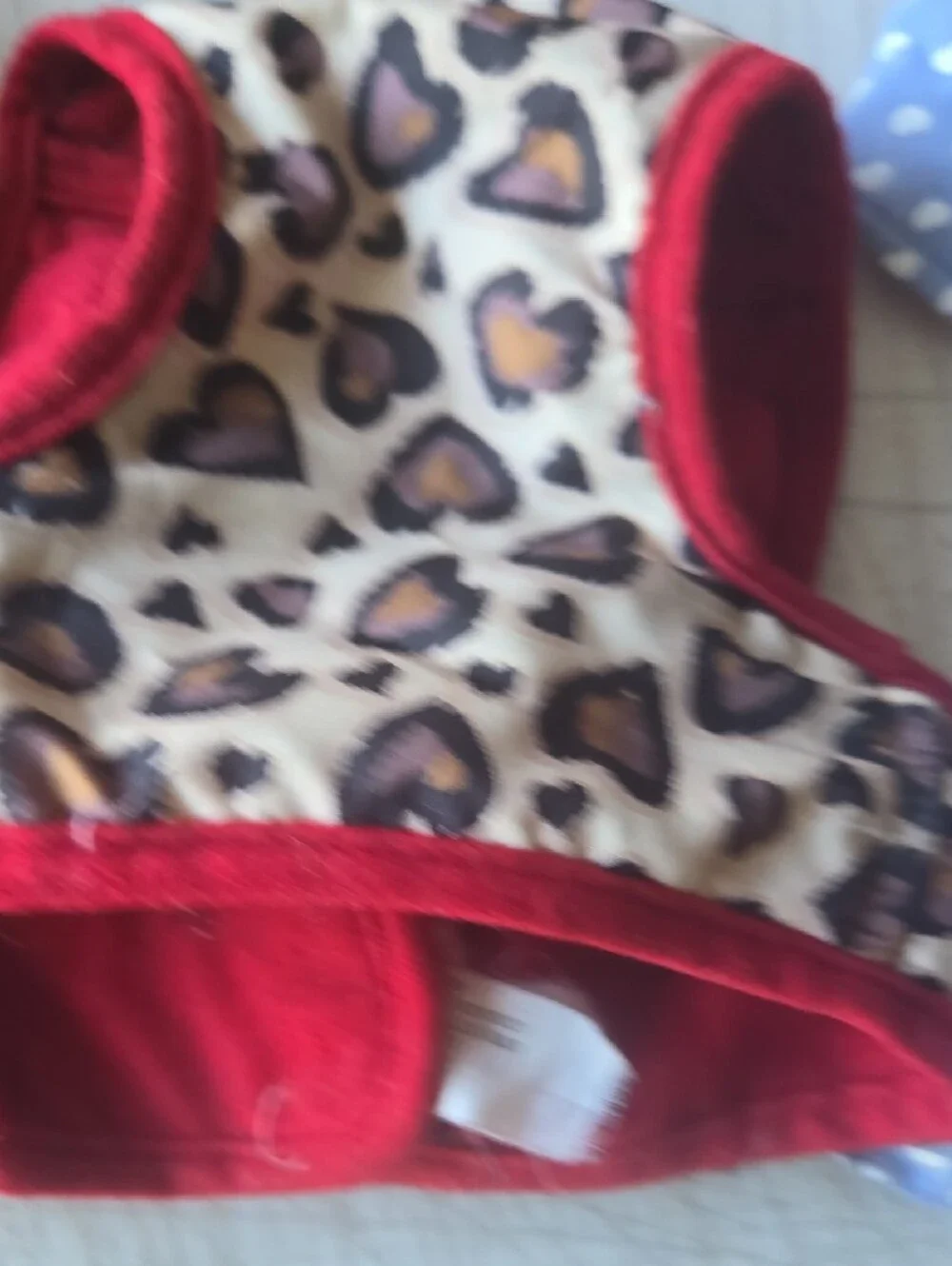 Glamour Pink, Red, Blue and Black Dog Harness & Leash Lot